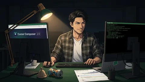 Cursor Composer 2.5、Opus 4.7に1点差。継続派が今週変える3点