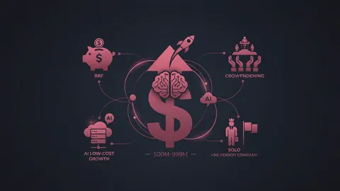 The Era of Reaching $500M–$999M with Zero VC Meetings: Translating RBF, Crowdfunding, and AI Low-Cost Growth into Solo-Founder Scale