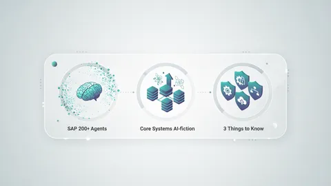 SAP 200超エージェント、基幹システムがAI化する前に知る3つのこと