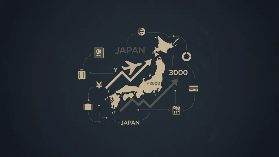 出国税3,000円が7月施行、6月訪日314万人と市場構成の変化