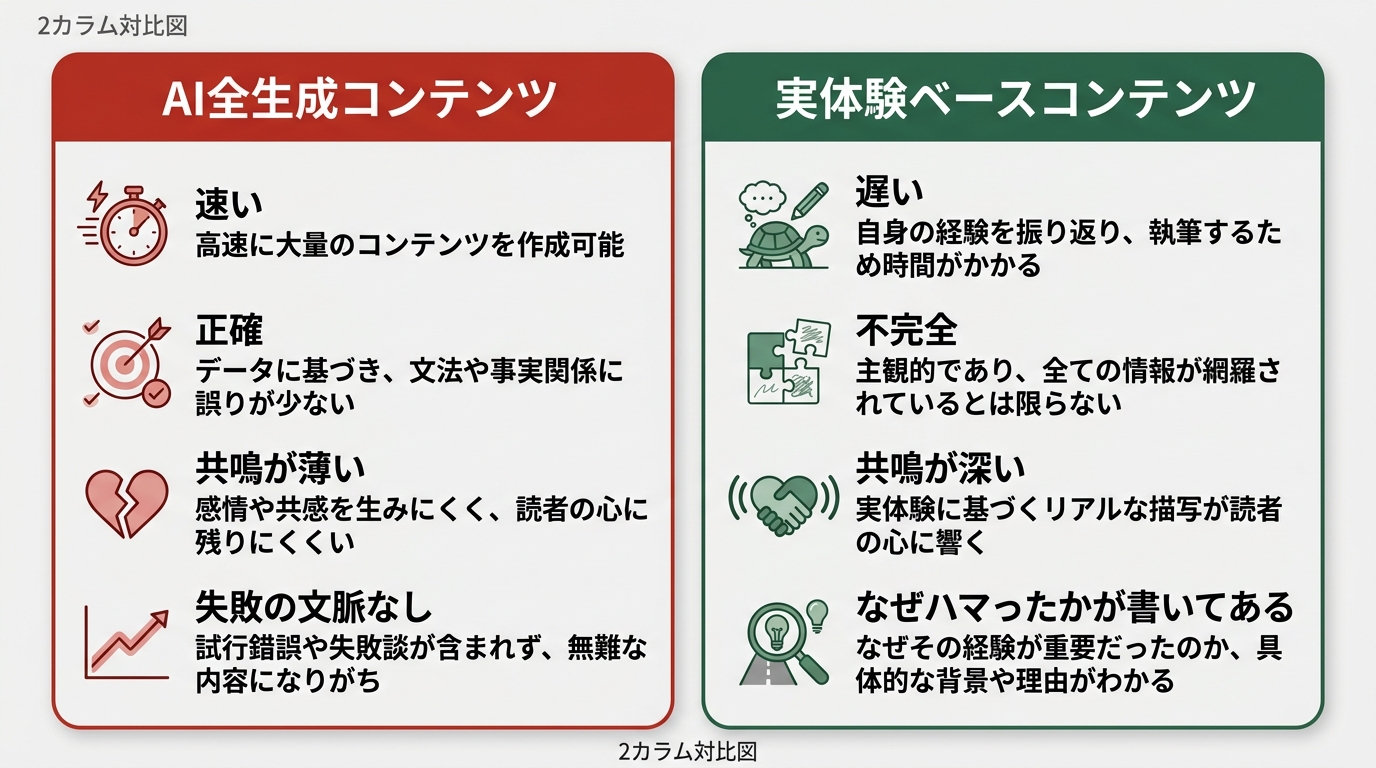 2カラム対比図