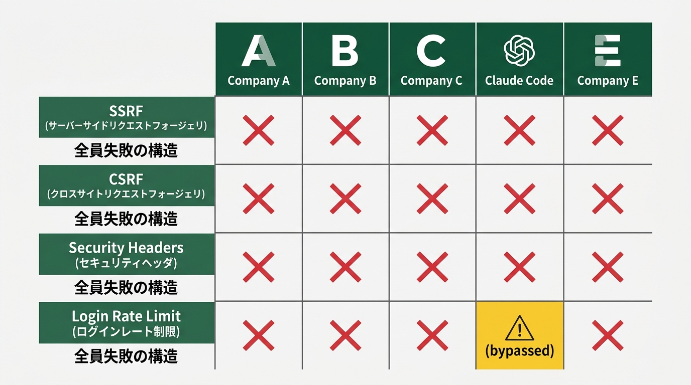 「SSRF / CSRF / Security Headers / Login Rate Limit