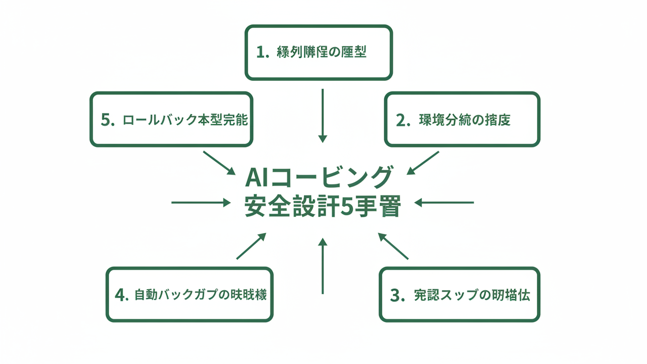 AIコーディング安全設計5手順