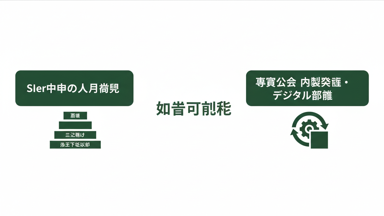 IT業界の2つの世界構造