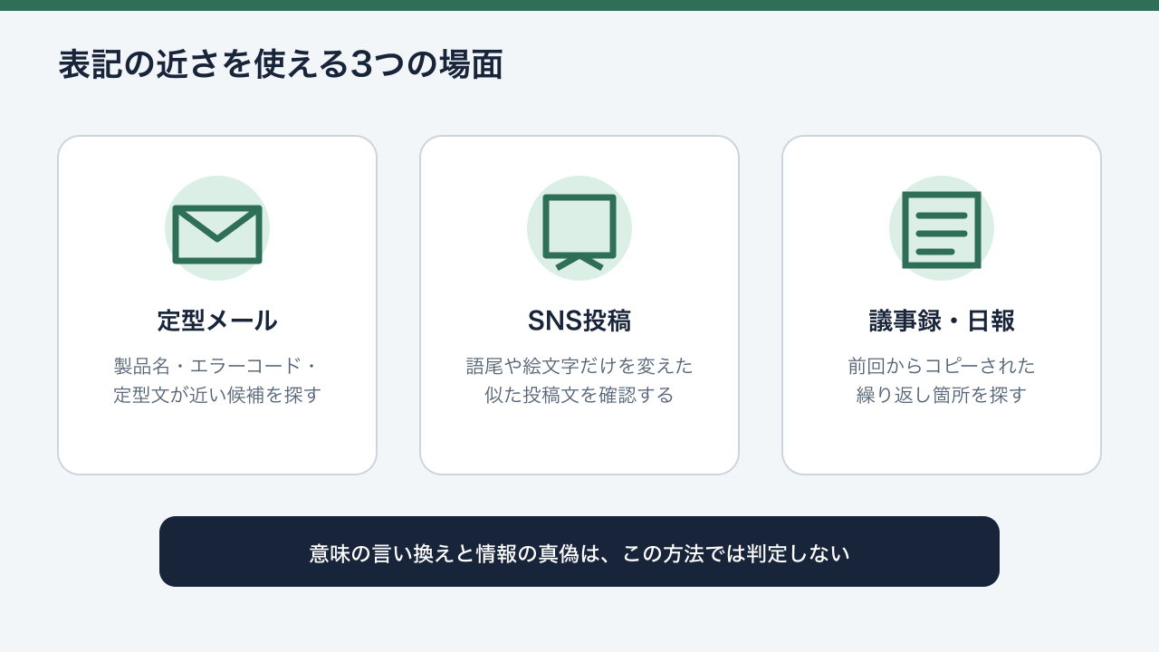 表記の近さを使える3つの場面