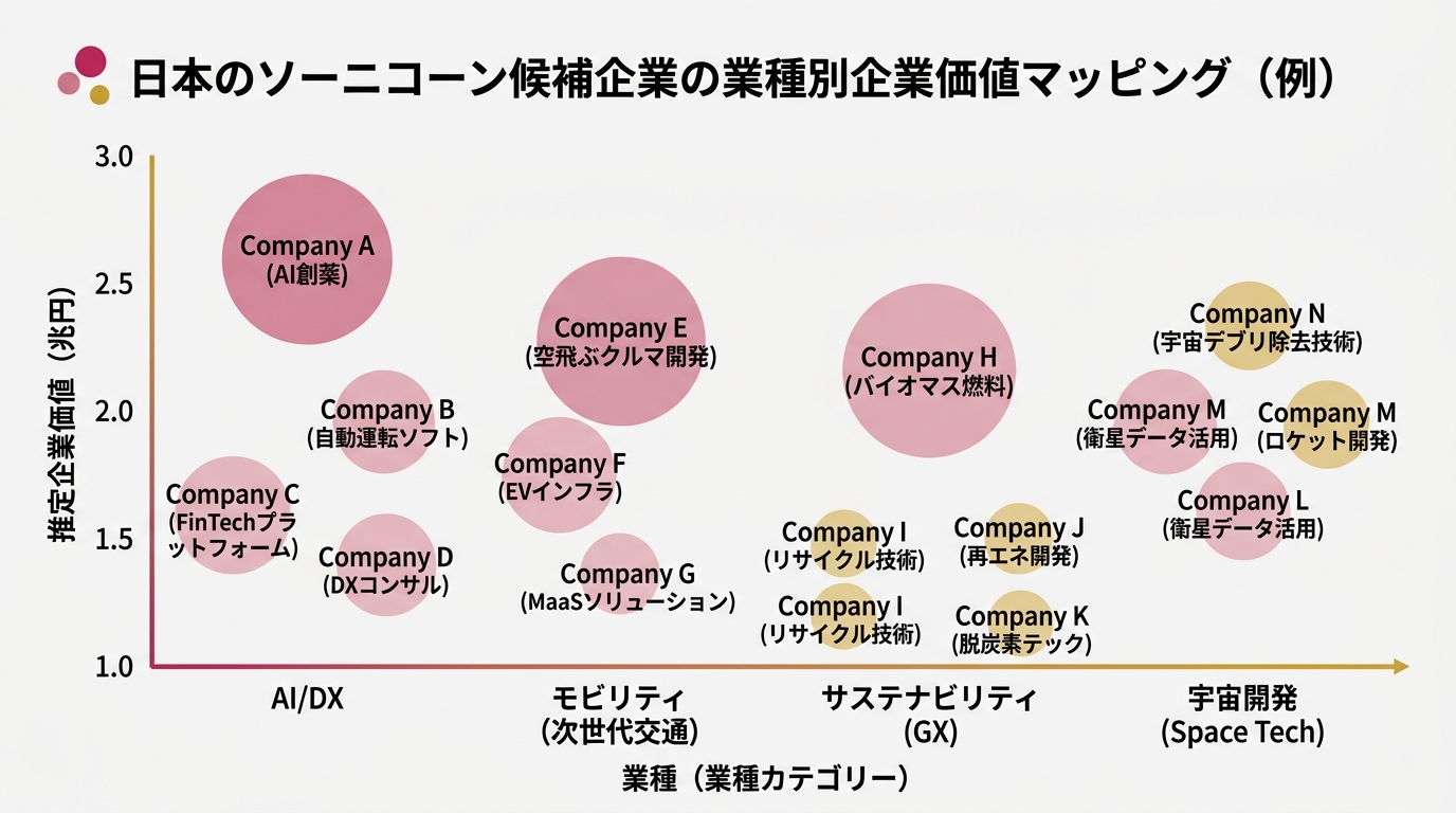 「ソーニコーン思考」を個人事業に応用する3ステップの図