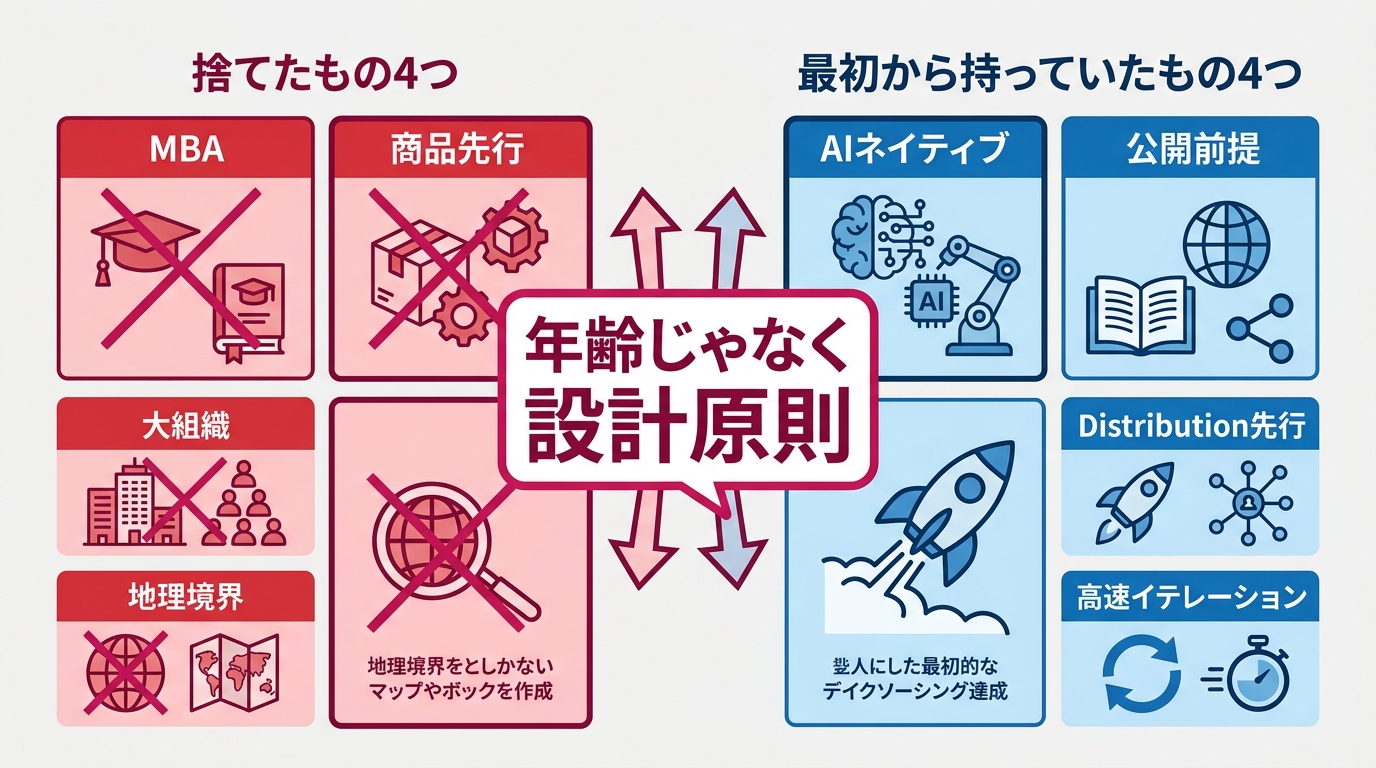 設計原則の4×2マトリックス
