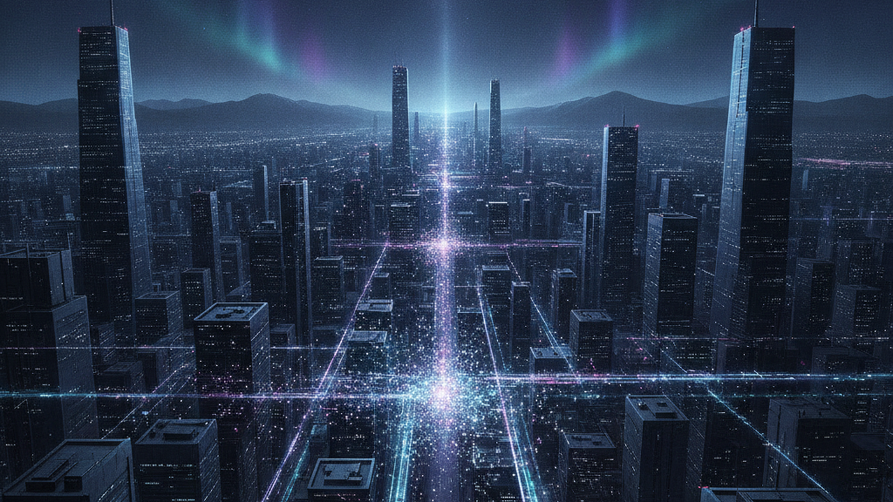 Diagram: The path AI opens to the future
