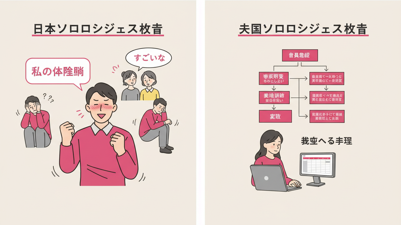 日本と米国の記事の違い