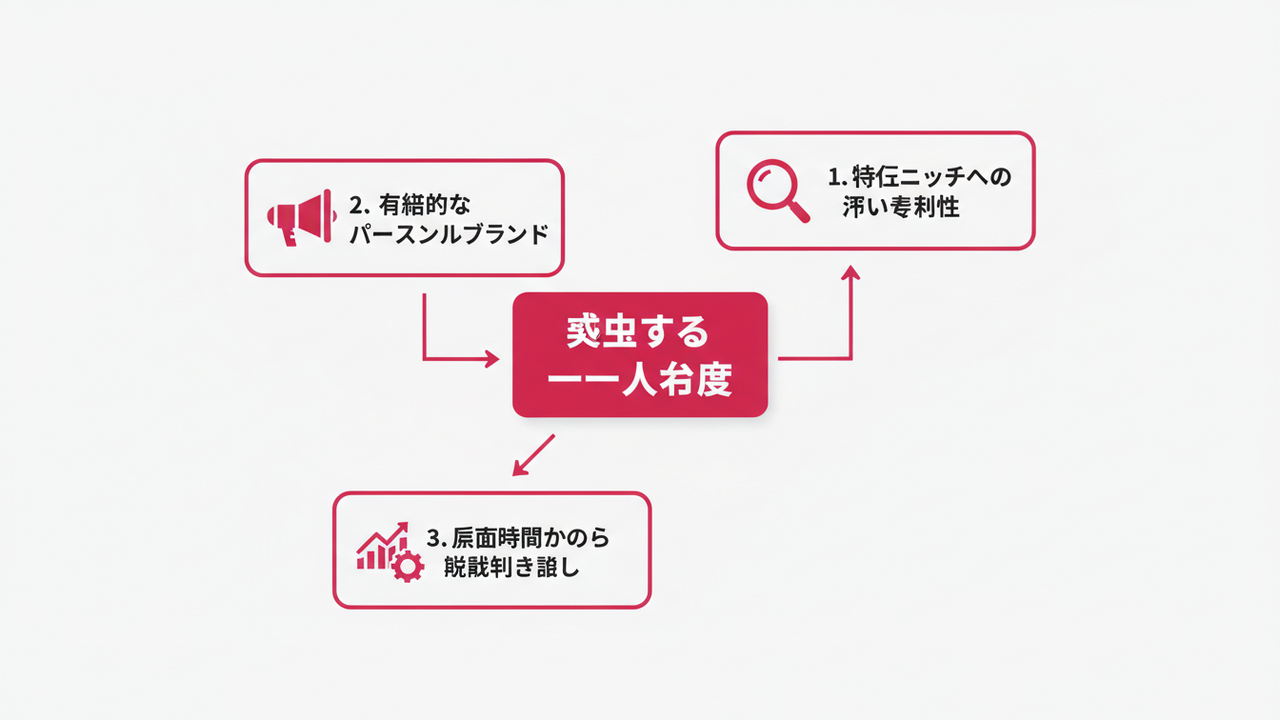 成功する一人社長の3条件