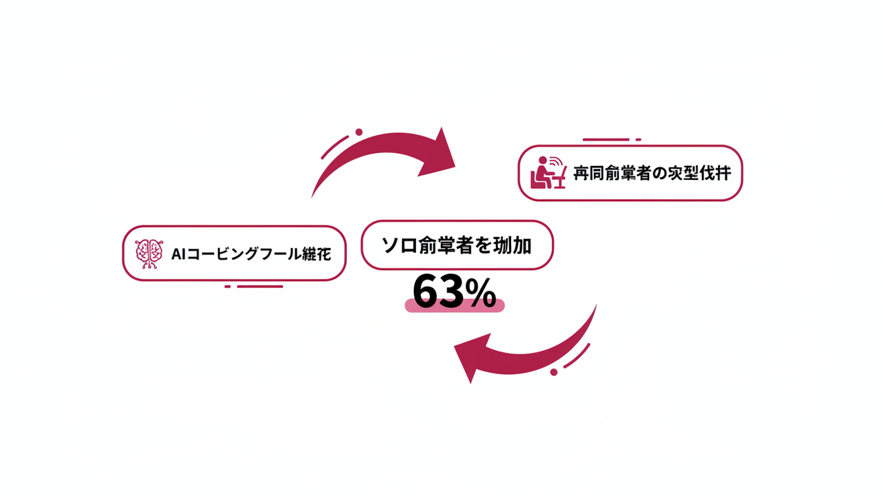 ソロ創業とAI進化の相関図