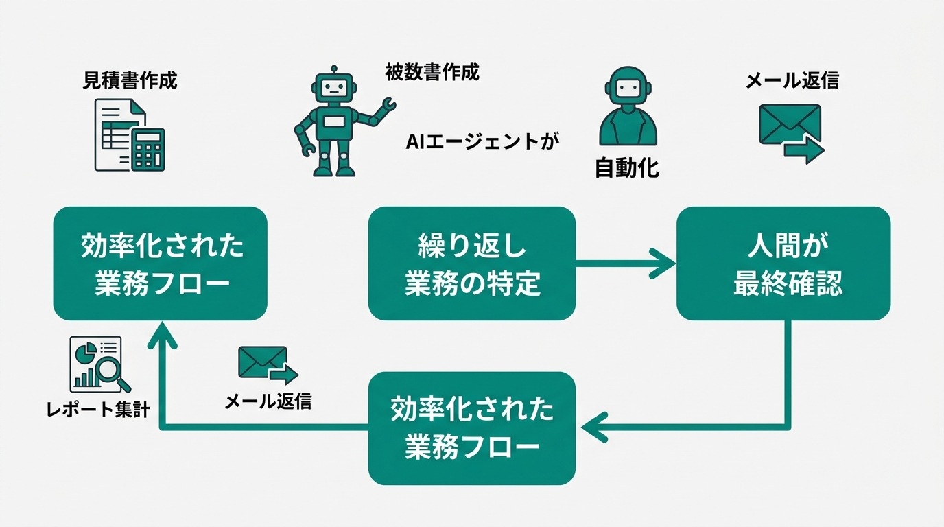 ROI計算の手順を示した図