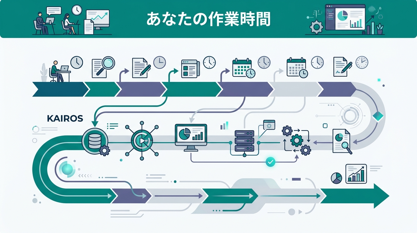 3ステップの診断フローをフローチャートで表示