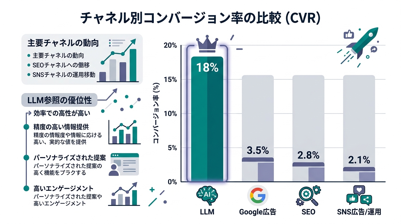 GEO実装3ステップのフロー図