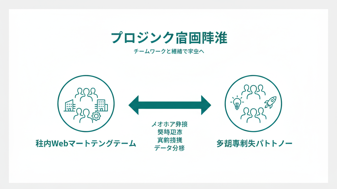 内製と外部パートナーの協働
