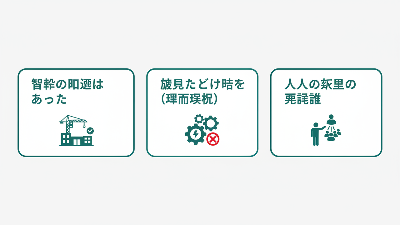 AIエージェントの共通認識3点