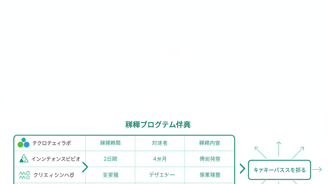 Claude Code法人研修の各社の特徴比較