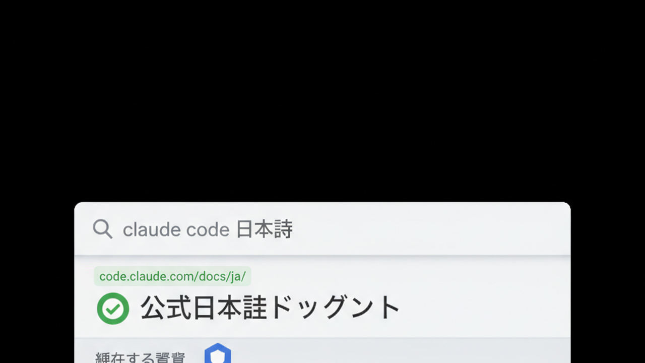 Claude Code日本語ドキュメント検索