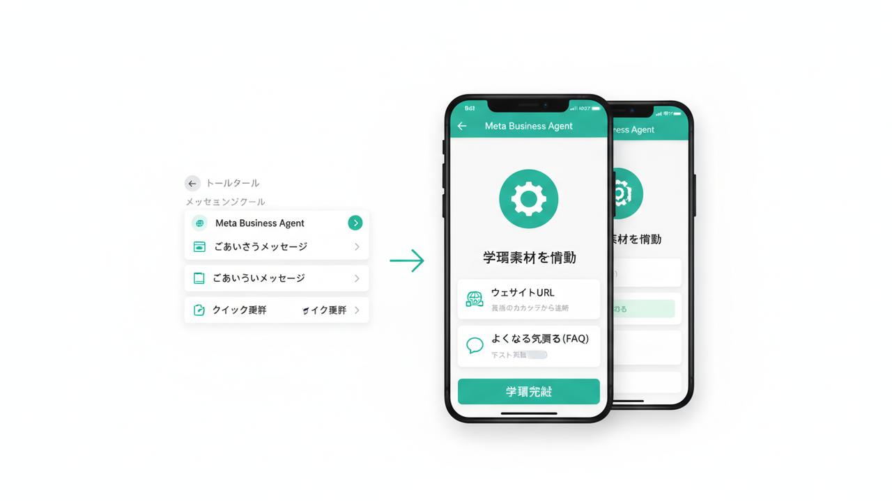 WhatsApp Business App設定画面