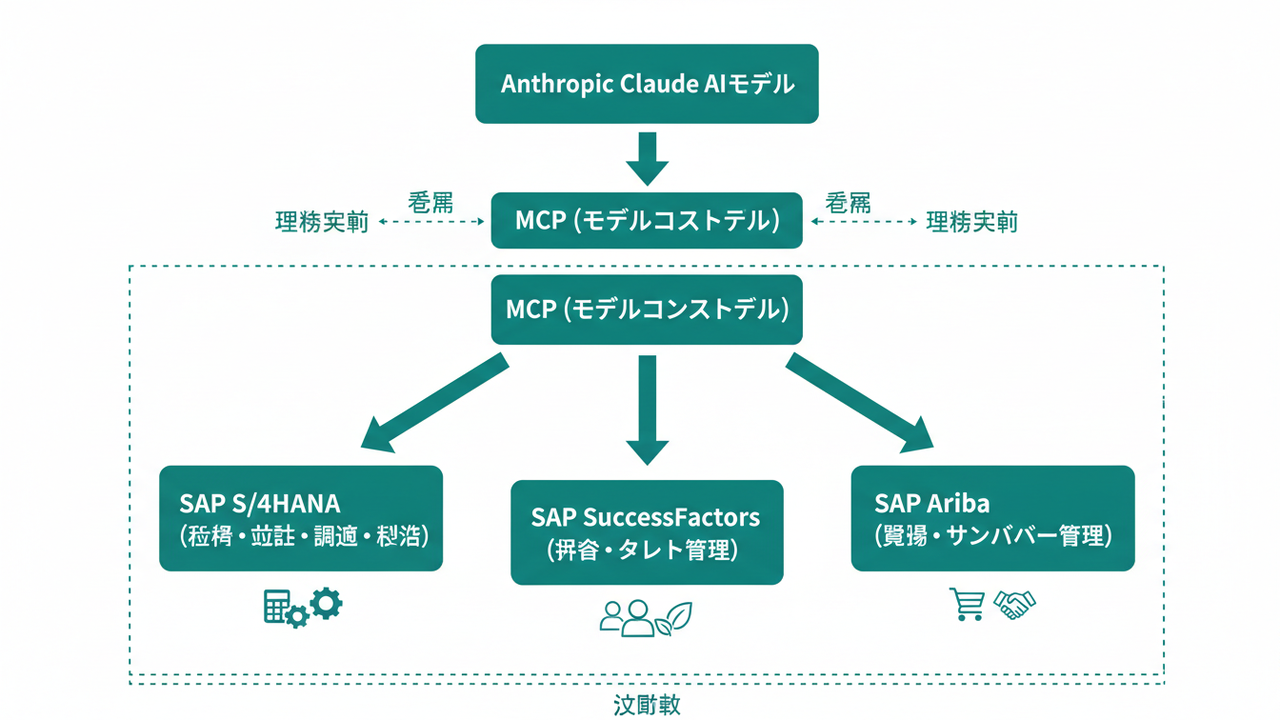 MCPを介したClaudeとSAP製品連携