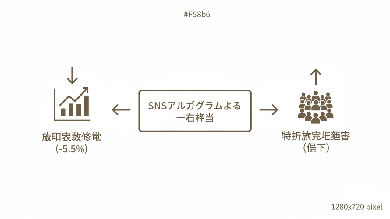 訪日客数減少と局所的混雑の矛盾